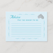 Precious Bundle Boy Baby Shower Advieskaart (Voorkant)