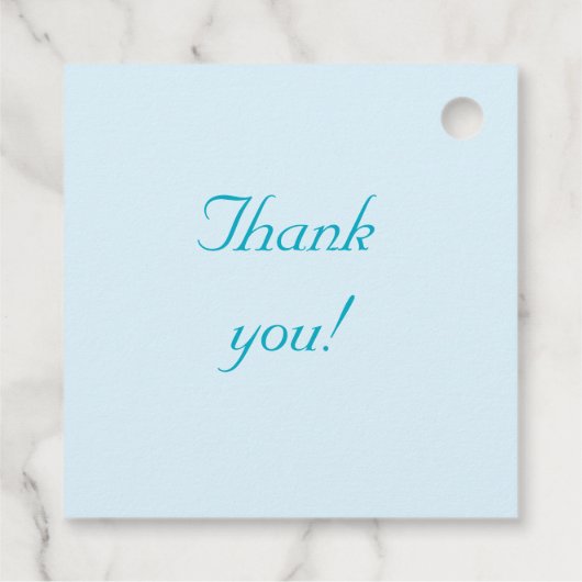 Precious Bundle Boy Baby Shower  Bedankjes Labels (Achterkant)