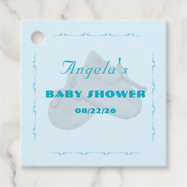 Precious Bundle Boy Baby Shower  Bedankjes Labels