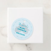 Precious Bundle Boy Baby Shower  Bedankjes Labels (In situ)