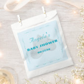 Precious Bundle Boy Baby Shower Bedankzakje (Geknipt)