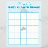 Precious Bundle Boy Baby Shower Bingo Flyer (Voorkant)