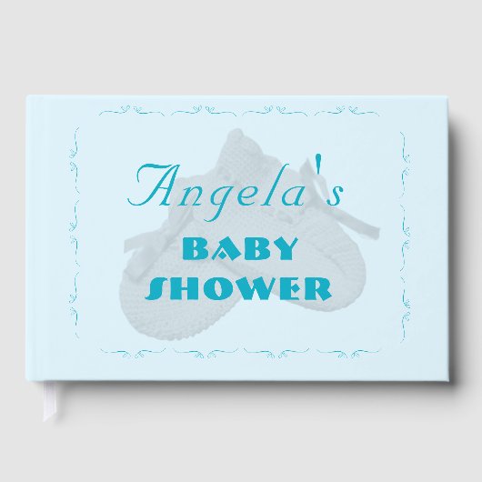 Precious Bundle Boy Baby Shower  Gastenboek (Voorkant)