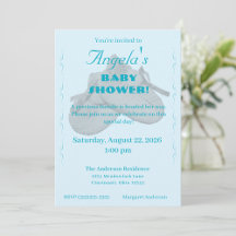 Precious Bundle Boy Baby Shower Invitation
