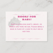 Precious Bundle Girl Baby Shower Informatiekaartje (Voorkant)