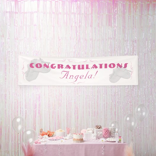 Precious Bundle Girl Baby Shower  Spandoek