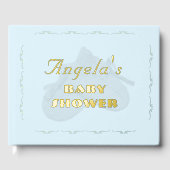 Precious Bundle Jongens Baby Shower Gastenboek (Voorkant)