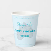 Precious Bundle Jongens Baby Shower Papieren Bekers (Voorkant)