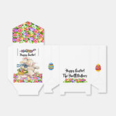 Precious Bunny Paascontainer - zie voorzijde Bedankdoosjes (Uitgevouwen)