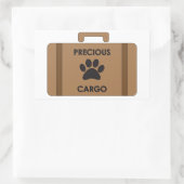 Precious Cargo Car Sticker voor Pet Lovers (Tas)