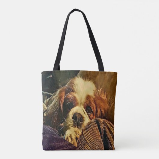 Precious Cavalier King Charles Spaniel Doggy Tas (Achterkant)