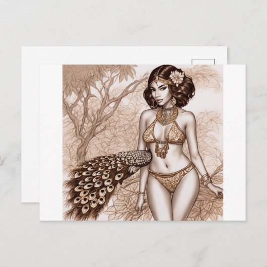 Precious Delilah Briefkaart (Voorkant / Achterkant)