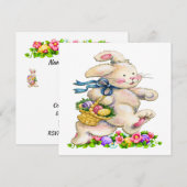 Precious Easter Invitation (Egg Hunt?) Kaart (Voorkant / Achterkant)