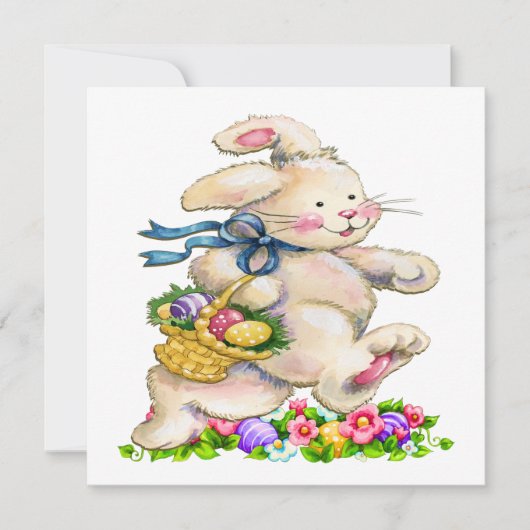 Precious Easter Invitation (Egg Hunt?) Kaart (Voorkant)