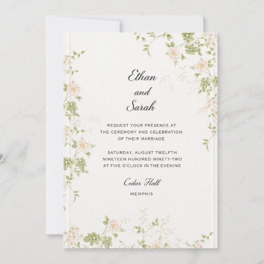 Precious Flowers Kaart (Voorkant)