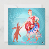 Precious Friendship Hare Princess Kaart (Voorkant)