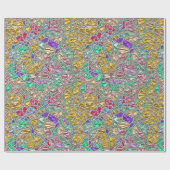 Precious Gemstone Mosaic - & kleurrijk Cadeaupapier (Vlak)