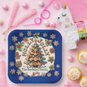 Precious Gingerbread Cookies Thema Papieren Bordje (Feest)