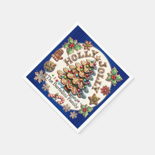 Precious Gingerbread Cookies Thema Servet (Hoek)