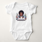 Precious Hands Baby  Romper (Voorkant)