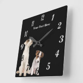 Precious Jack Russell Terrier Puppies wandklok (Hoek)