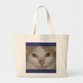 Precious Kitten Bag Grote Tote Bag (Voorkant)