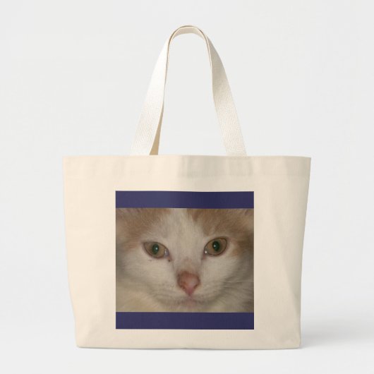 Precious Kitten Bag Grote Tote Bag (Voorkant)