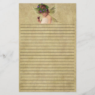 Precious Little Angel Girl - Stationery Briefpapier