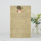 Precious Little Angel Girl - Stationery Briefpapier (Staand voorkant)
