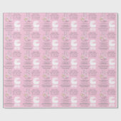 Precious Little Baby Girl Cadeaupapier (Vlak)