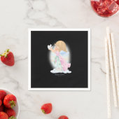 Precious Moments Christmas Cute Angel and Dove Pre Servet (Insitu)