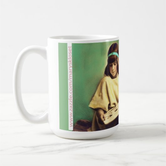 Precious Moments dachshund dog Coffee Tea Mok (Links)