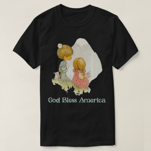 Precious Moments God Bless America T-shirt (Design voorkant)