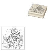 Precious Moments Rodeo Rubber Stamp Rubberstempel (Gestempeld)