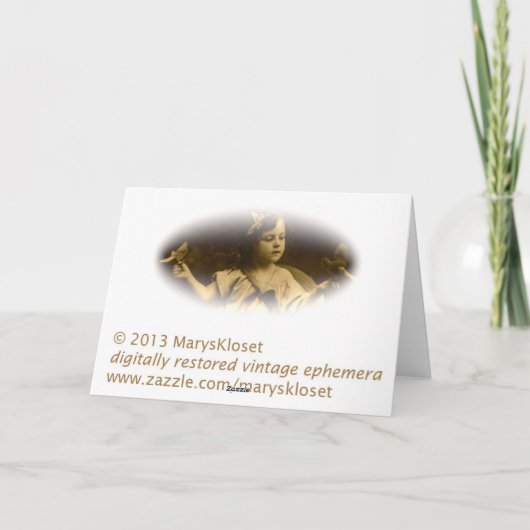 Precious Moments Teckel Hond Verjaardag Kaart (Achterkant)