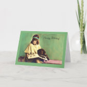 Precious Moments Teckel Hond Verjaardag Kaart (Voorkant)