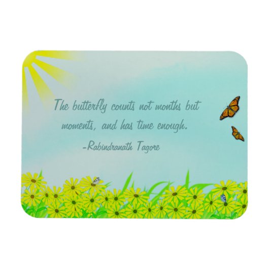 Precious Moments Vlinders Quote Magneet (Horizontaal)
