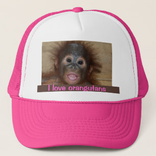 Precious Orangutan Trucker Pet
