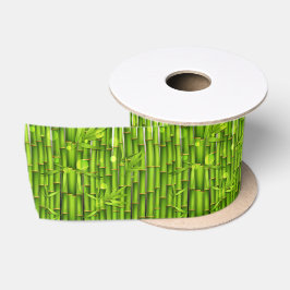 Precious Panda Bamboo Ribbon Lg. Satijnen Lint