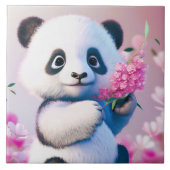 Precious Panda Tegeltje (Voorkant)