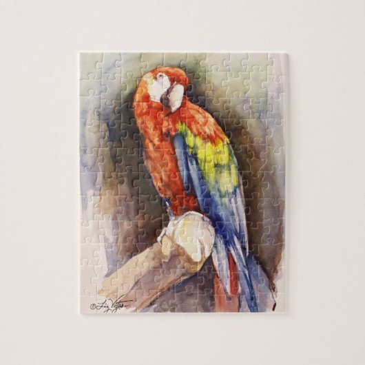 Precious Parrot Puzzle Legpuzzel (Verticaal)