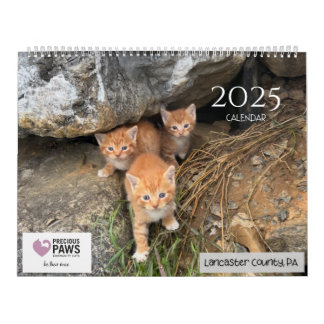 .Precious Paws 2025 Kalender. Kalender