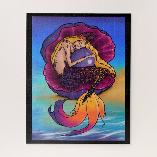 Precious Pearl Mermaid Puzzle Legpuzzel (Verticaal)