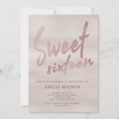 Precious Pearl | Uitnodiging voor sixteen (Voorkant)