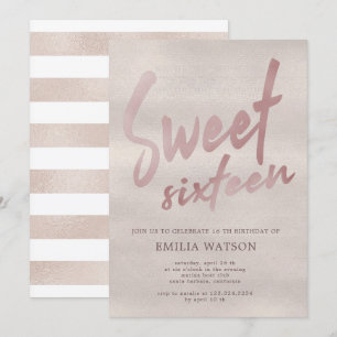 Precious Pearl   Uitnodiging voor sixteen