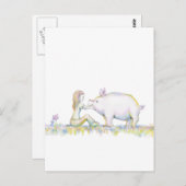 Precious Pig Briefkaart (Voorkant / Achterkant)