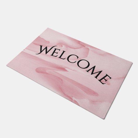 Precious Pink Welkom Deurmat (Schuin)