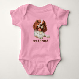 Precious Puppy Baby One-Piece Jumper Bodysuit