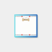 Precious Puppy Bot, Poot en Harten gepersonaliseer Post-it® Notes (Voorkant)