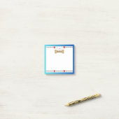 Precious Puppy Bot, Poot en Harten gepersonaliseer Post-it® Notes (Op bureau)